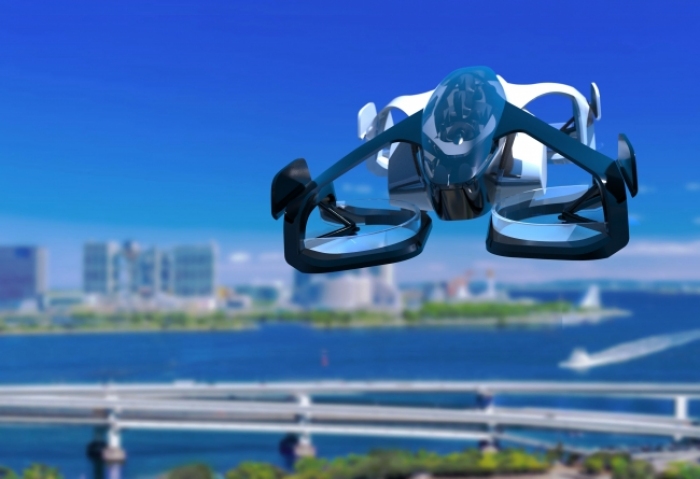 SkyDriveが開発している「SkyDrive」のイメージ。（画像: SkyDriveの発表資料より）