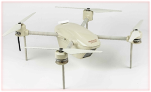 300℃耐火型ドローン、QC730FP。（画像:新エネルギー・産業技術総合開発機構発表資料より）