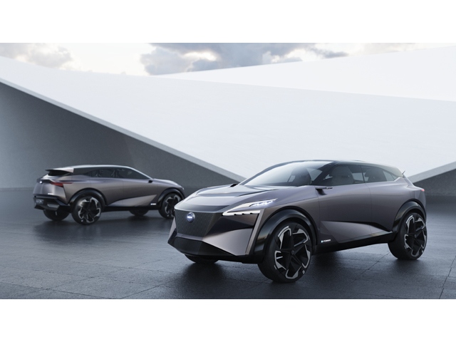「e-POWER」を搭載したクロスオーバーコンセプト「IMQ」を世界初公開、同時に「リーフ」の使用済みバッテリーのセルを再利用した蓄電池Nissan Energy Roam発売