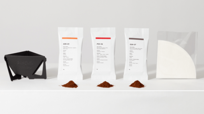 スターターキットの内容。（POST COFFEE社発表資料より）