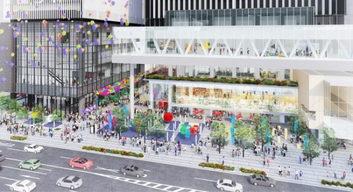 京橋彩区グランドオープンのイメージ（永坂産業発表資料より）