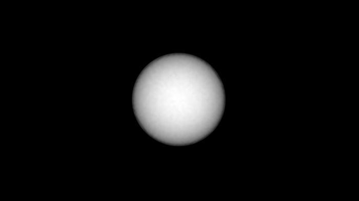 火星の衛星「フォボス」による部分日食 （c） NASA/JPL-Caltech/MSSS