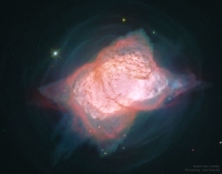 最初の分子「水素化ヘリウムイオン」が発見された惑星状星雲NCG 7027 （c） Hubble/NASA/ESA/Judy Schmidt