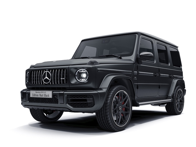 「AMG G 63 Edition Matt Black」、585ps/850Nmを発揮するV8エンジン搭載のブランド最上級クロカン4WDの特別仕様車、価格は2320.0万円