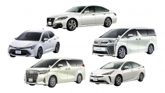 「KINTO」での提供車種。（画像: トヨタ自動車の発表資料より）