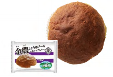 金農しょうゆブール ～ホイップ入り～。（画像:ローソン発表資料より）