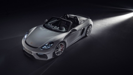ポルシェ 新型718ケイマンgt4 スパイダー ミッドシップ高回転型naエンジン 6段mt 財経新聞