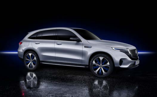 メルセデス・ベンツ EQC 400 4MATIC （欧州仕様）。（画像:メルセデス・ベンツ日本発表資料より）
