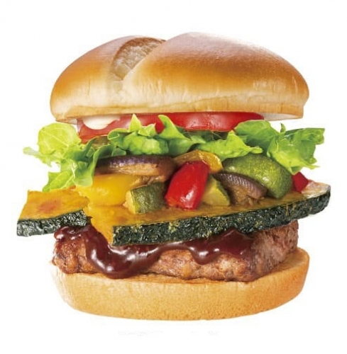 夏野菜BBQバーガー。（画像:ファーストキッチン発表資料より）