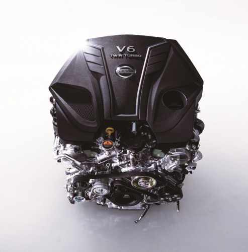 新型V6 3.0Lツインターボエンジン