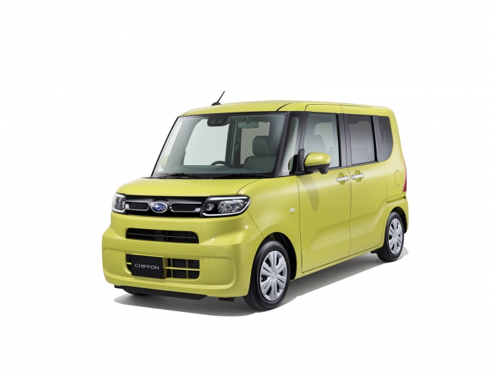 シフォン・Ｇ スマートアシスト（画像: SUBARUの発表資料より）