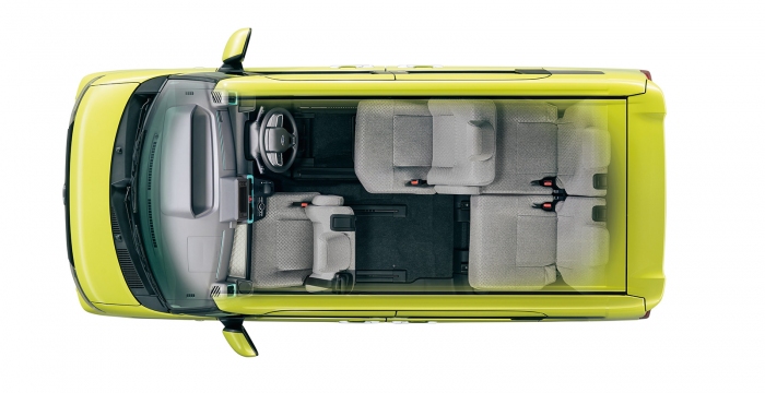 運転席ロングスライドシート／助手席ロングスライド