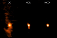 DESHIMAが観測したオリオン大星雲に存在する複数分子からの電波 （c） DESHIMA Project Team/Endo et al.