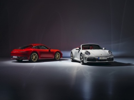 昨年末のロサンゼルスモーターショーの前夜にワールドプレミアした新世代「ポルシェ911」、遂に日本上陸。911カレラが1335.0万円、同カレラカブリオレが1560.0万 昨年末のロサンゼルスモーターショーの前夜にワールドプレミアした新世代「ポルシェ911」、遂に日本上陸。911カレラが1335.0万円、同カレラカブリオレが1560.0万