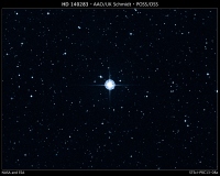 HD140283 (c) Digitized Sky Survey (DSS), STScI/AURA, Palomar/Caltech, and UKSTU/AAO