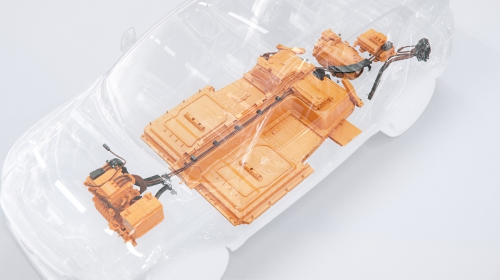 ボルボ・XC40プラットフォーム（画像: ボルボ・カーズの発表資料より）