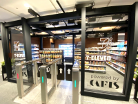 レジなし店舗のイメージ（セブン-イレブン・ジャパン発表資料より）