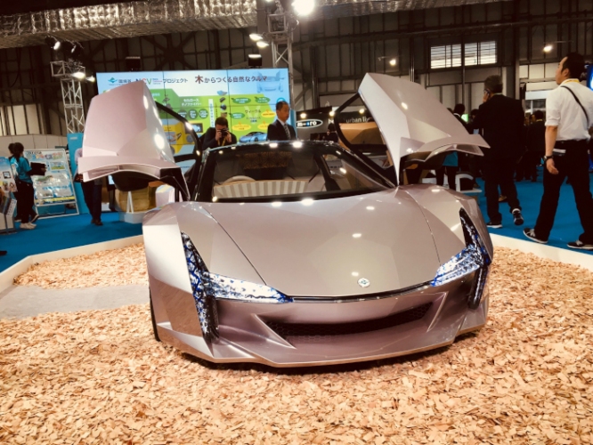 セルロースナノファイバーを用いたコンセプトカー