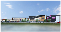 イオンタウン四日市泊のイメージ（イオン発表資料より）