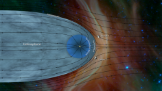 太陽圏を脱出し星間空間へと到達したボイジャー探査機 （c）  NASA/JPL-Caltech