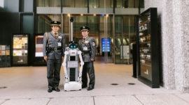 大成 品川のオフィス街でai搭載警備ロボットの実証実験 財経新聞