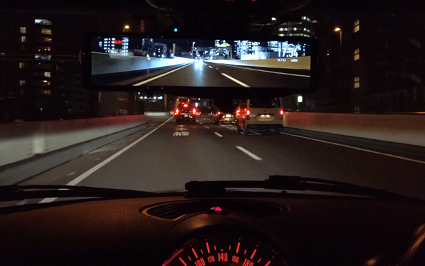 夜間の映像（画像：モジの発表資料より）