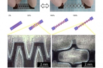 切り紙から着想を得たコネクタ部（写真：JSTの発表資料より）