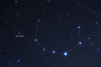 日本から名称を提案した系外惑星系の星野写真（c) 大西浩次
