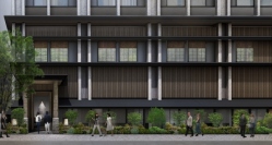 「ONSEN RYOKAN 由縁 札幌」の外観イメージ。（画像: 小田急電鉄の発表資料より）