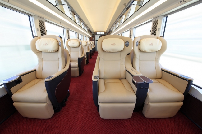 プレミアム車両。