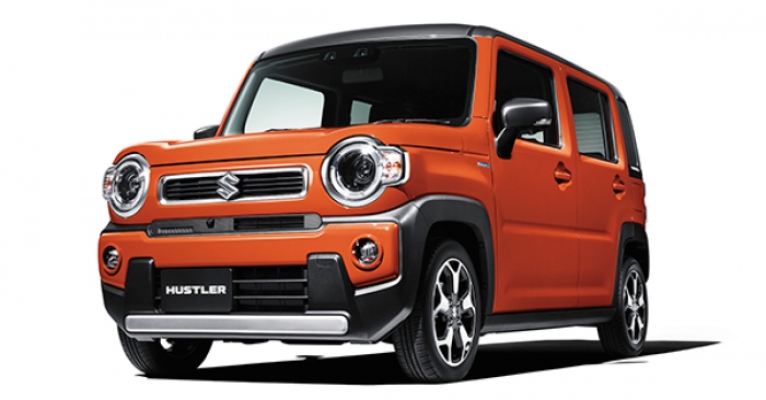 マイルドハイブリッド搭載のスズキ・ハスラー（画像: スズキ発表資料より）