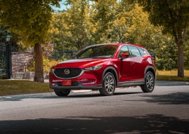 「2020 トップセーフティピック+」という最高の安全評価を受けた北米マツダのCX-5(画像: マツダUSA発表資料より) 「2020 トップセーフティピック+」という最高の安全評価を受けた北米マツダのCX-5(画像: マツダUSA発表資料より)