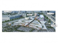 ジ・アウトレットの鳥瞰パース （画像: イオンモール発表資料より　※イメージのため変更になる可能性あり。）