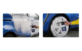 パーフェクトフォーム使用例(画像:ソフト99コーポレーション発表資料より) パーフェクトフォーム使用例(画像:ソフト99コーポレーション発表資料より)