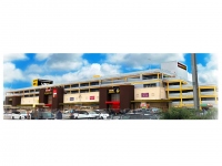 オフプライス事業を始めるMEGAドン・キホーテUNY大口店（PPIH発表資料より）