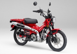 「CT125・ハンターカブ」グローイングレッド（画像: 本田技研工業発表資料より）