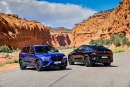 新型「BMW X5 M/X6 M」（画像: ビー・エム・ダブリューの発表資料より）