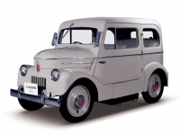 国内における電気自動車の元祖である電気自動車「たま」（画像: 日産自動車発表資料より）