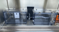 実験装置（画像: 奈良県立医科大学の発表資料より）