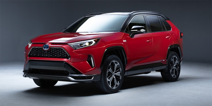 昨年公開されたRAV4 PHVの米国仕様である「RAV4 Prime」（画像: トヨタ自動車の発表資料より）