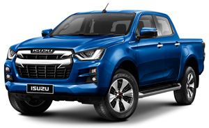 D-MAX ダブルキャブ（画像：いすゞの発表資料より）