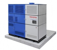 トヨタとの実証実験で使用するFC 発電機の外観。（画像: トクヤマの発表資料より）
