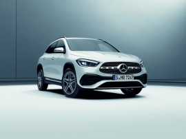 メルセデス・ベンツの新型「GLA」（画像：メルセデス・ベンツ・ジャパン発表資料より）