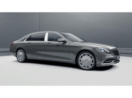 全国限定10台の「メルセデス・マイバッハSクラスGrand Edition」、ボディカラーはクラシックグレー、価格2900.0万円(税込み)