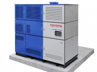 トヨタが供給する定格出力を50kWのFC発電機をトクヤマの本部製造所に設置、副生水素を使った発電装置の実証を行なう