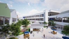 シーサイドプラザの開業イメージ（三菱地所・サイモン発表資料より）