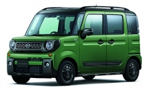 マイナーチェンジを受けたマツダ・フレアワゴン・タフスタイル（画像：マツダ発表資料より）