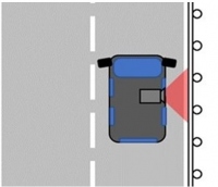 「ガードレール支柱腐食点検システム」の撮影イメージ（画像: 凸版印刷の発表資料より）