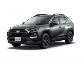 トヨタ・RAV4 Adventure "OFFROAD package"(グレーメタリック)(画像:トヨタ自動車発表資料より) トヨタ・RAV4 Adventure "OFFROAD package"(グレーメタリック)(画像:トヨタ自動車発表資料より)