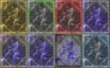 X線スキャナーで撮像したラファエロの聖母子像 （c） Jiri Lautenkratz, InsightART